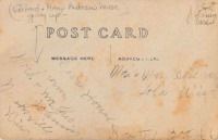 Building Theo Johnson Postcard Back