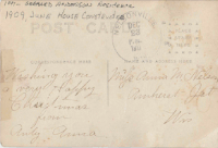 Theo Johnson House Postcard Back