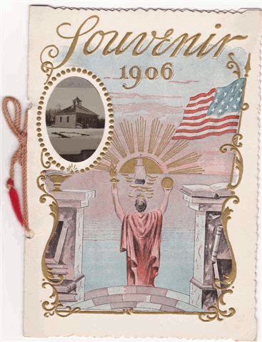 1906 Nelsonville school souvenir