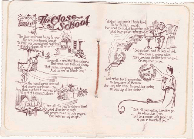 1906 Nelsonville school souvenir